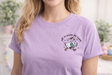 Off to Praise the Lord Embroidered Goose Shirt
