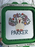 Personalized Embroidered Thanksgiving Turkey Toddler Sweatshirt