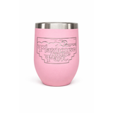 Custom Engraved 12 oz Polar Camel® Wine Tumbler