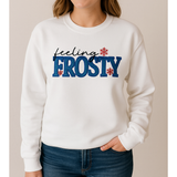 Feeling Frosty Embroidered Sweatshirt