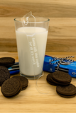 Acrylic Cookie Dipping Spoon - "Gonna Milk This Cookie for All It's Worth"