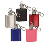 Custom Engraved 1 oz. Flask Keychain