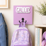 Personalized Wooden Name Wall Hook