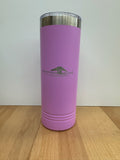 Custom Engraved 22 oz Polar Camel® Skinny Tumbler