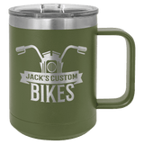 Custom Engraved 15 oz Polar Camel® Travel Mug