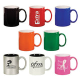 Custom Engraved 11 oz Ceramic Coffee Mug
