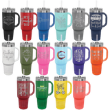 Custom Engraved 40 oz Polar Camel® Travel Mug