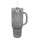 Custom Engraved 40 oz Polar Camel® Travel Mug