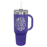 Custom Engraved 40 oz Polar Camel® Travel Mug