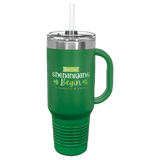 Custom Engraved 40 oz Polar Camel® Travel Mug