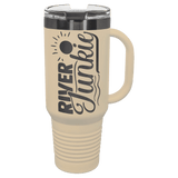 Custom Engraved 40 oz Polar Camel® Travel Mug