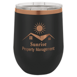 Custom Engraved 12 oz Polar Camel® Wine Tumbler