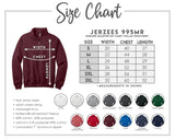 Pumpkin Spice Embroidered 1/4 Zip Sweatshirt