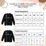 Personalized Embroidered Thanksgiving Turkey Toddler Sweatshirt