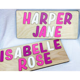 Personalized Wooden Name Puzzle