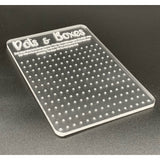 Acrylic Dots and Boxes Game Board - Reusable Dry Erase Travel Game