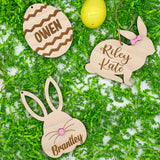 Personalized Easter Basket Name Tags