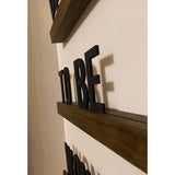 Giant Letter Board "Statement Shelves"