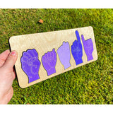 Personalized Wooden Name Puzzle
