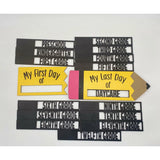 Interchangeable First & Last Day of School Sign | Personalized Pencil School Picture Prop