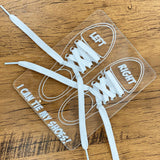 Acrylic “I Can Tie My Shoes!” Dry Erase Learning Board