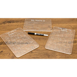 Cursive Tracing Board – Acrylic Dry Erase Learning Tool