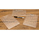 Acrylic Alphabet Tracing Board