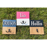 Personalized Wooden Name Wall Hook