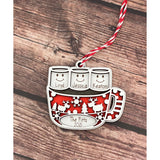 Personalized Hot Cocoa Mug Christmas Ornament
