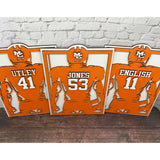 Personalized 3D Athlete Silhouette