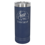 Custom Engraved 22 oz Polar Camel® Skinny Tumbler