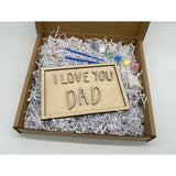 DIY I Love You Dad Paint Kit